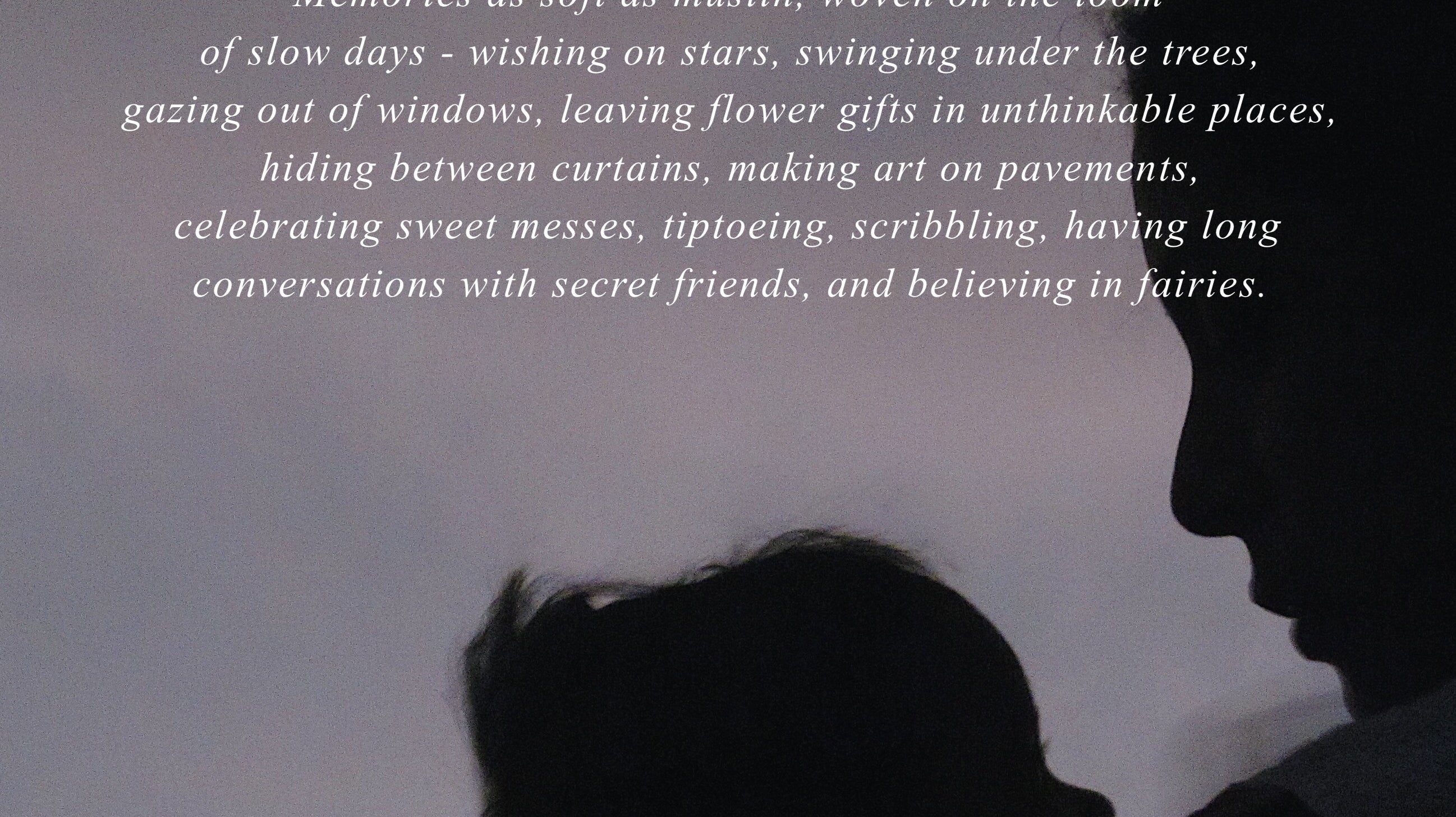 Memories of childhood - a photo story