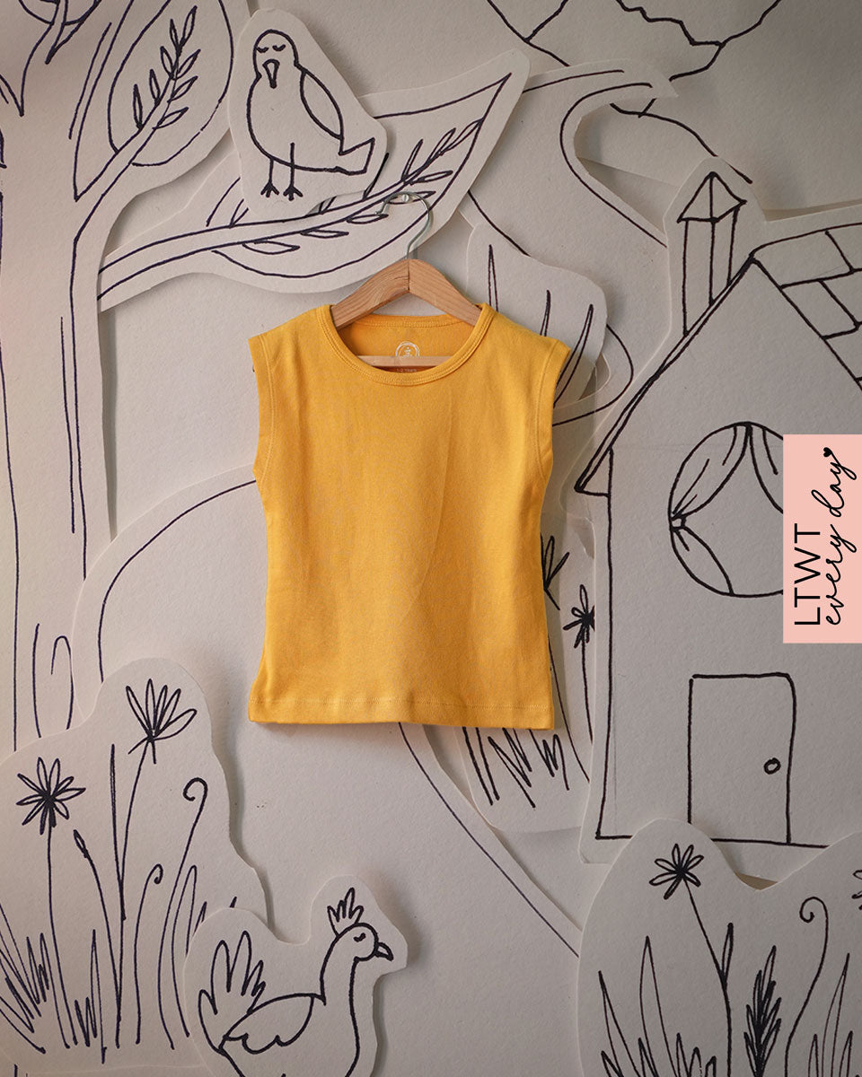 Girls-boys-tee-in-yellow