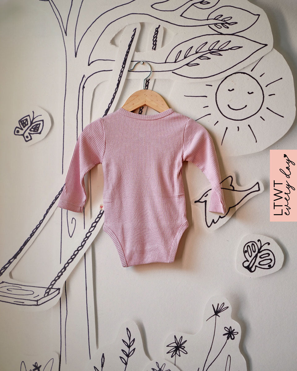 Baby-romper-for-girls-boys-pink