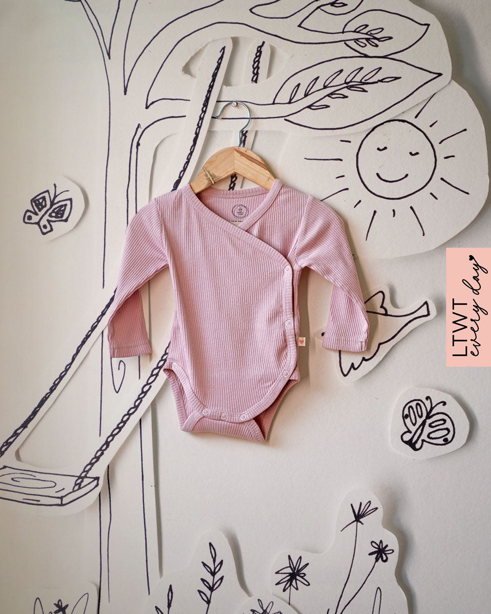 Baby-romper-for-girls-boys-pink