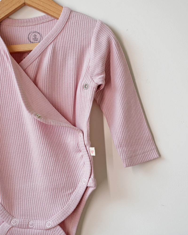 Baby-romper-for-girls-boys-pink