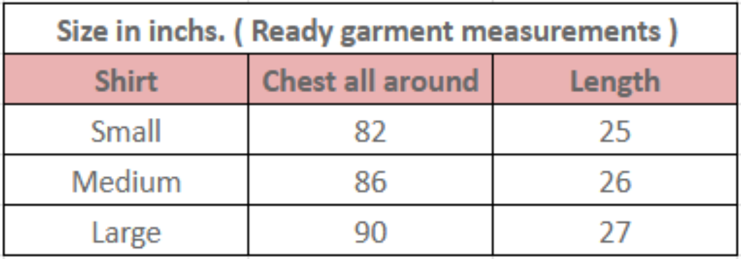 Size guide