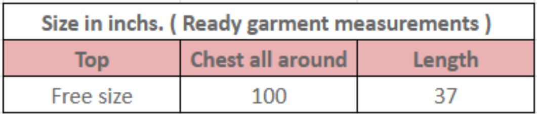 Size guide