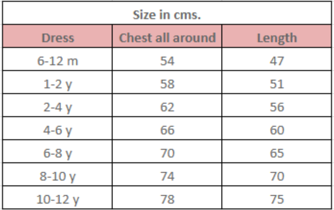 Size guide