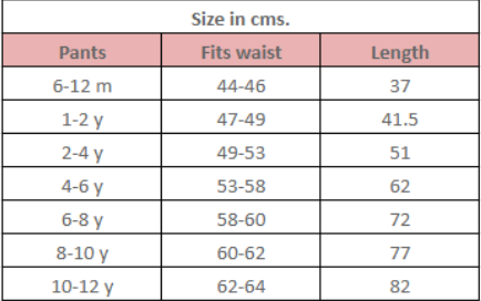 Size guide
