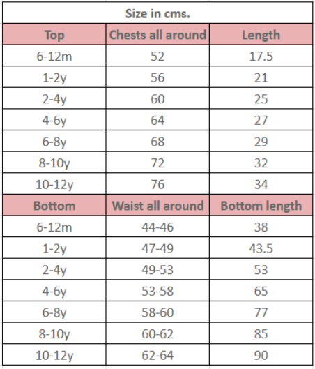 Size guide