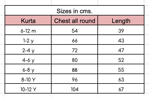 Size guide
