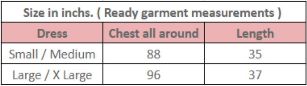 Size guide
