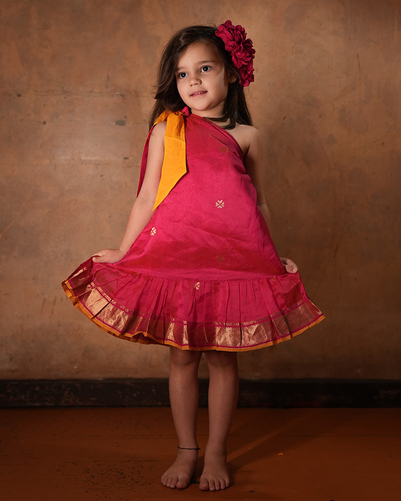 ワンピース bonjourdiary pink heart tulle tunic 8y bonjourdiary pink heart tulle tunic 8y