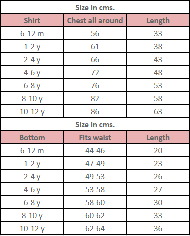 Size guide