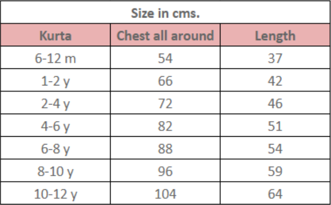 Size guide
