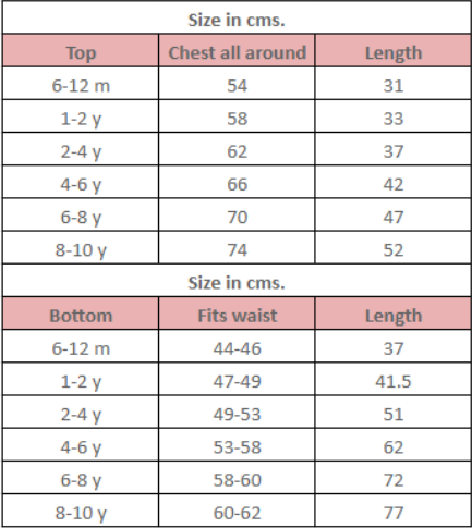 Size guide