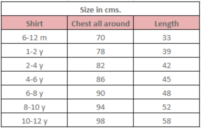 Size guide