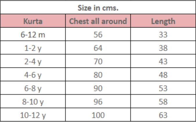 Size guide