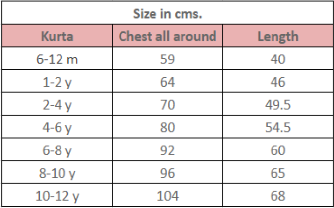 Size guide