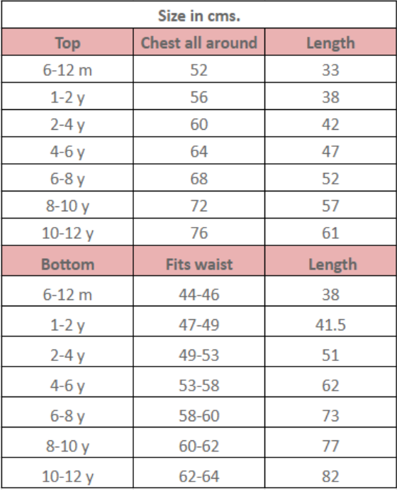 Size guide