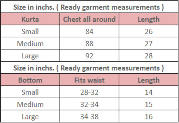 Size guide