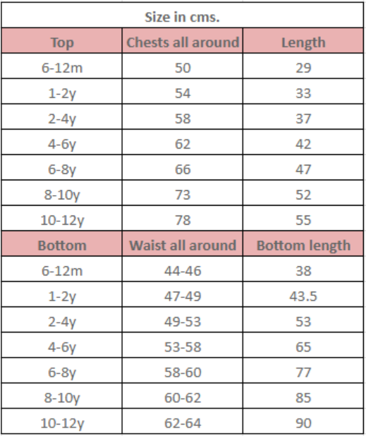 Size guide