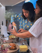 Unisex cotton striped shirt and pajama hand block printed with pockets and natural shell buttons. Pajama has elastication & drawstring at waist for ease of wear. Kimono style shirt & pajama set.
