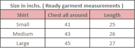 Size guide