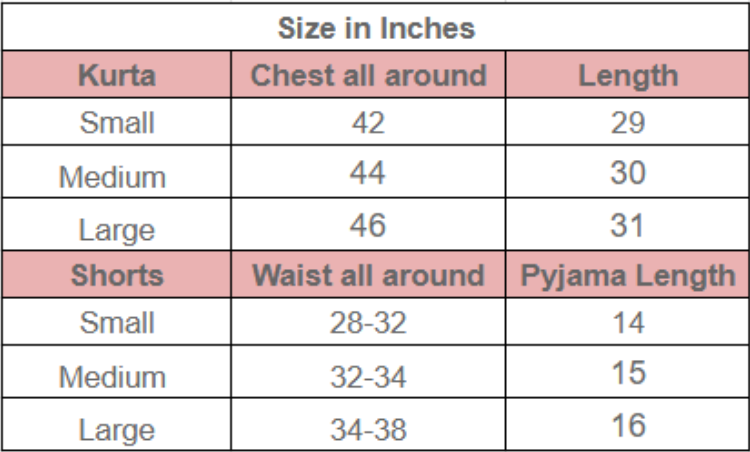 Size guide