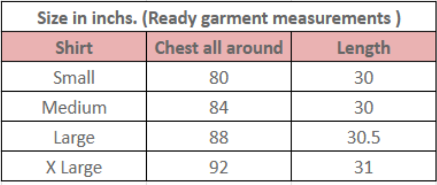 Size guide