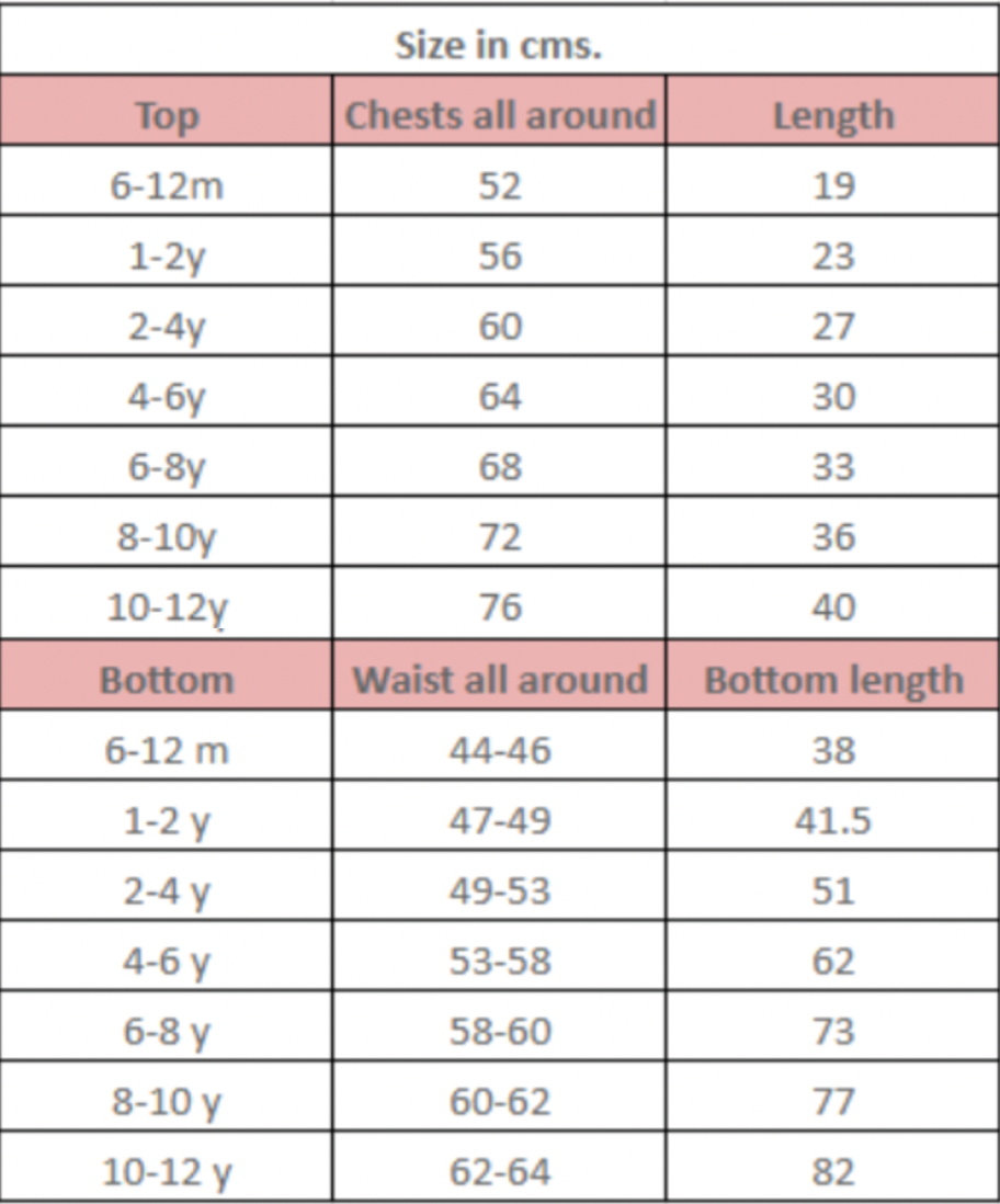 Size guide