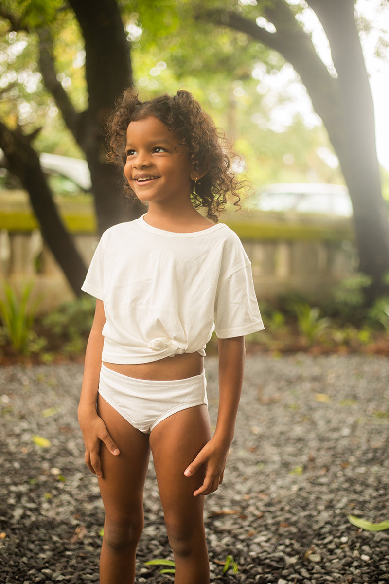 Girls' Hipster Underwear, 100% Organic Cotton