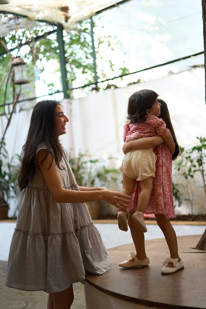 mother-and-daughter-and-son-twinning-in-hand-block-printed-clothes-made-in-india