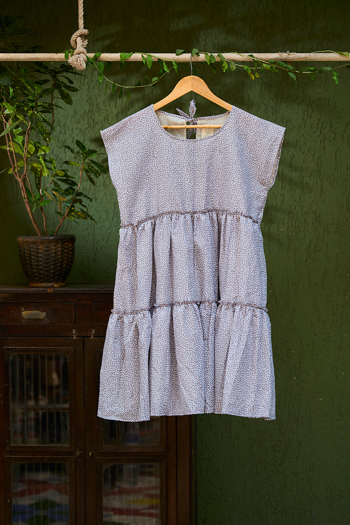 twirl-dress-with-cap-sleeves-tiered-dress-in-grey-hand-block-print-in-pure-cotton-made-in-india