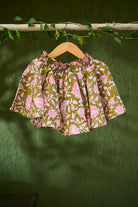 girls-twirl-short-skirt-green-hand-block-print 