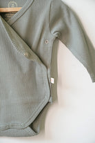 Baby-romper-for-girls-boys-olive-green